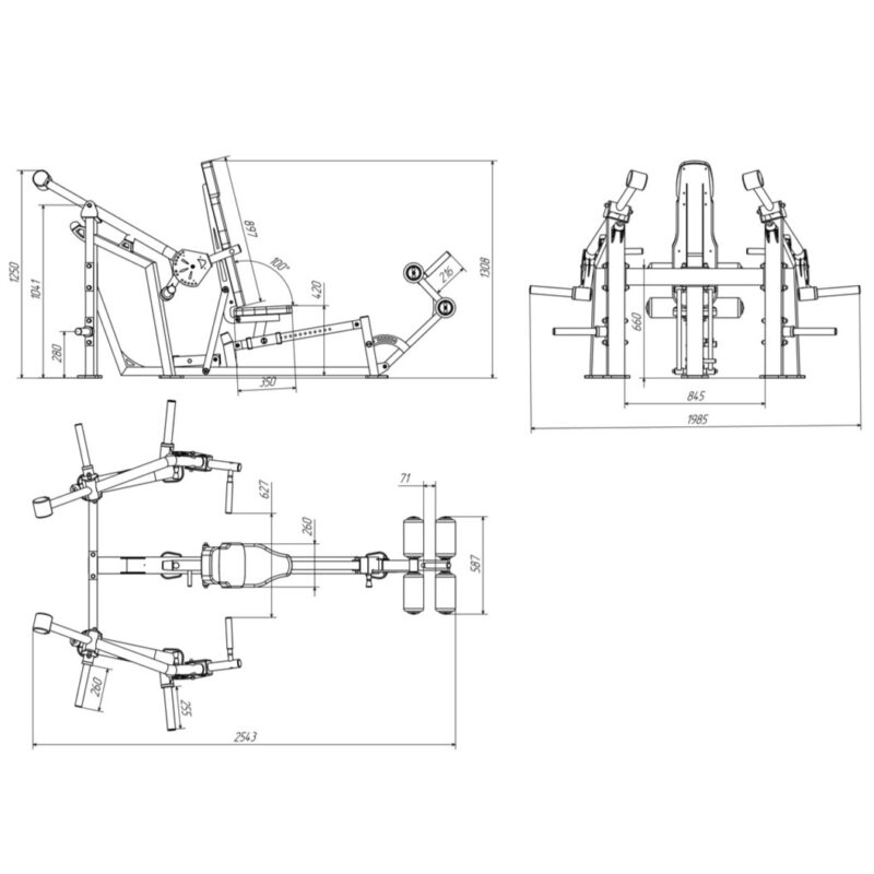 hge101-multifunctional-machine-for-chest-press-decline-flat-incline